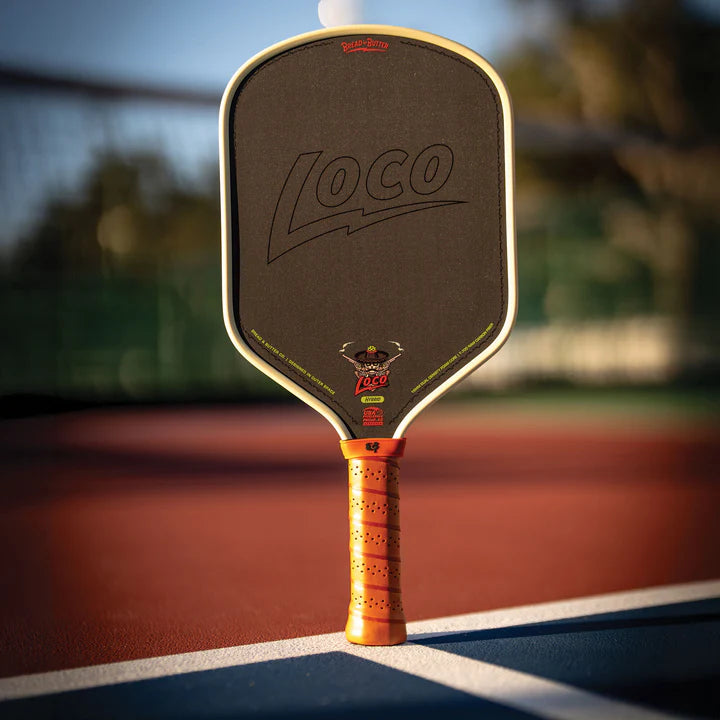Bread and Butter The Loco 16mm Pickleball Paddle - Hybrid - Tan Colour