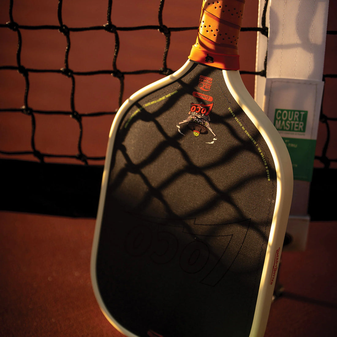 Bread and Butter The Loco 16mm Pickleball Paddle - Elongated - Black