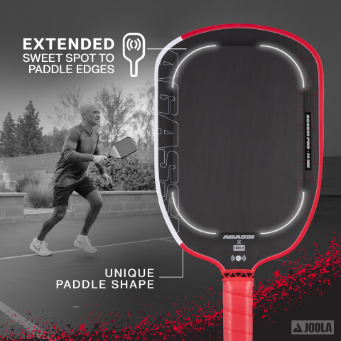 JOOLA Agassi Pro IV 14mm Pickleball Paddle