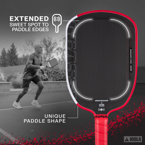 JOOLA Agassi Pro IV 16mm Pickleball Paddle