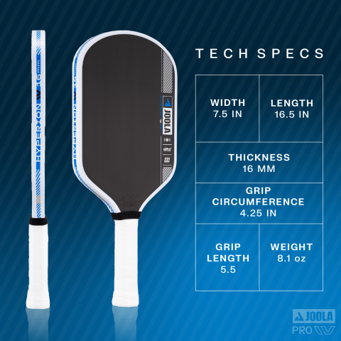 JOOLA Ben Johns Hyperion 3S 16mm Pickleball Paddle