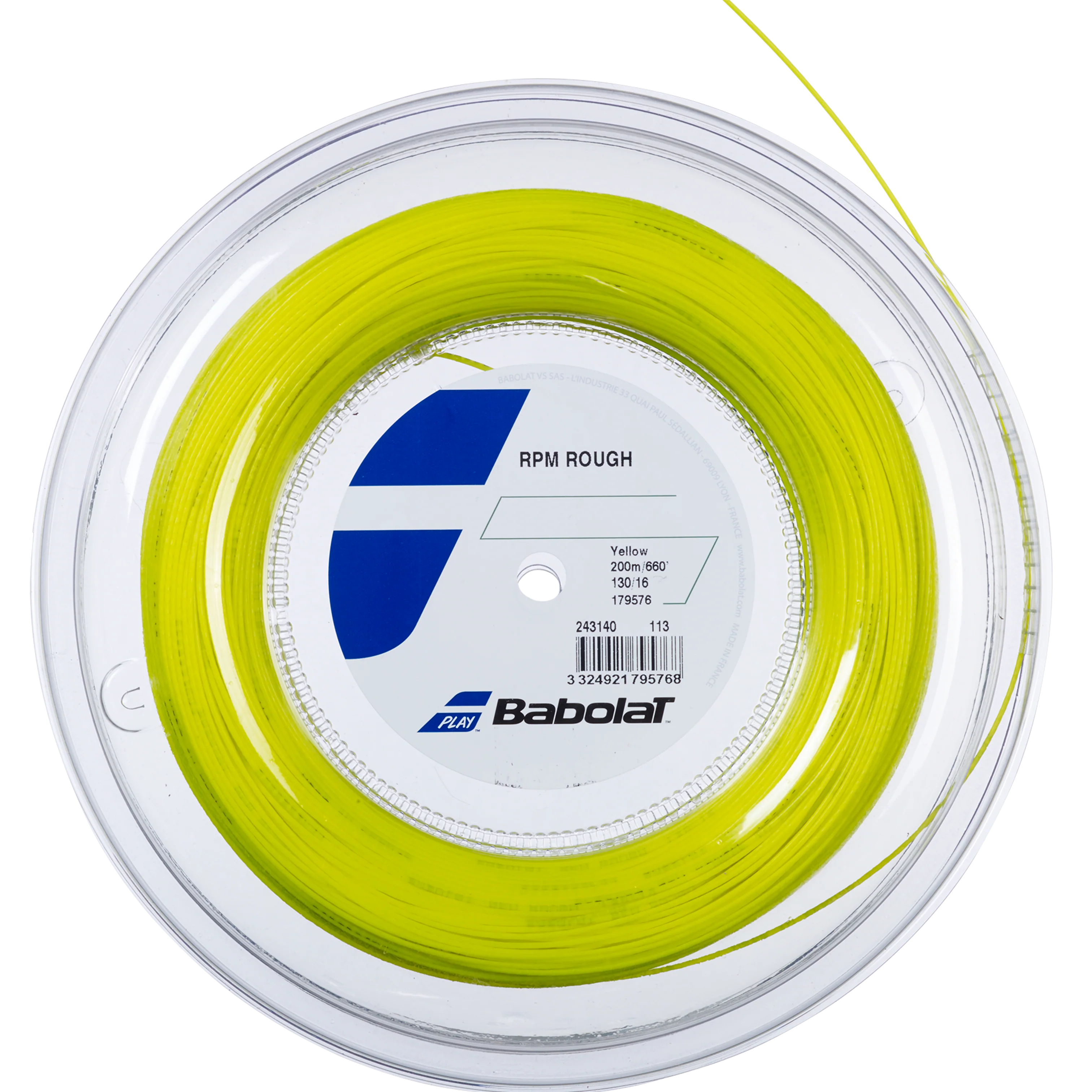 Babolar RPM Rough - 200m Tennis Racquet String