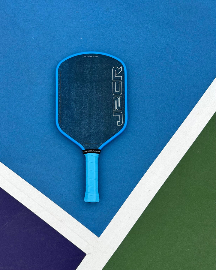 Honolulu J2CR Crystal Blue Endurance Surface Pickleball Paddle