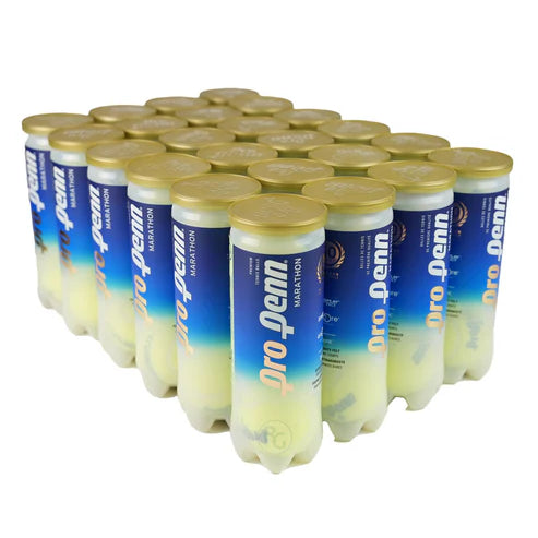 Head Pro Penn Marathon Premium Tennis Balls - 1 Box - 24 Cans (3 balls in each can)