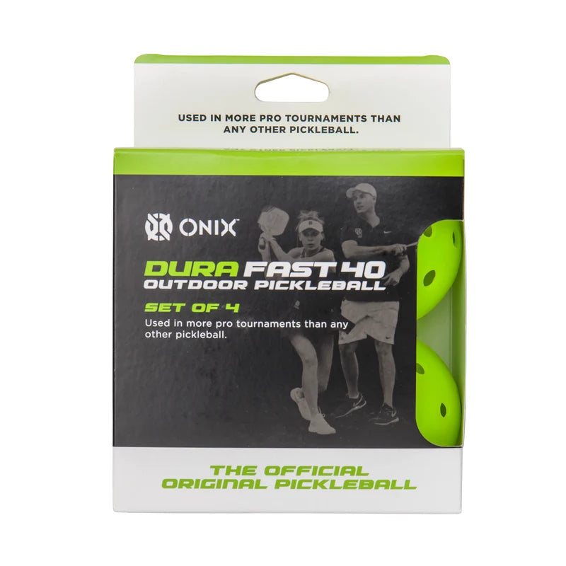 DURA Fast-40 Outdoor Pickleballs (Pack Of Four)