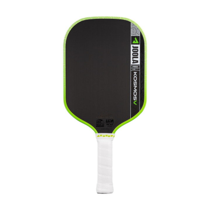 JOOLA Kosmos Pro V Surge Green pickleball paddle on a white background