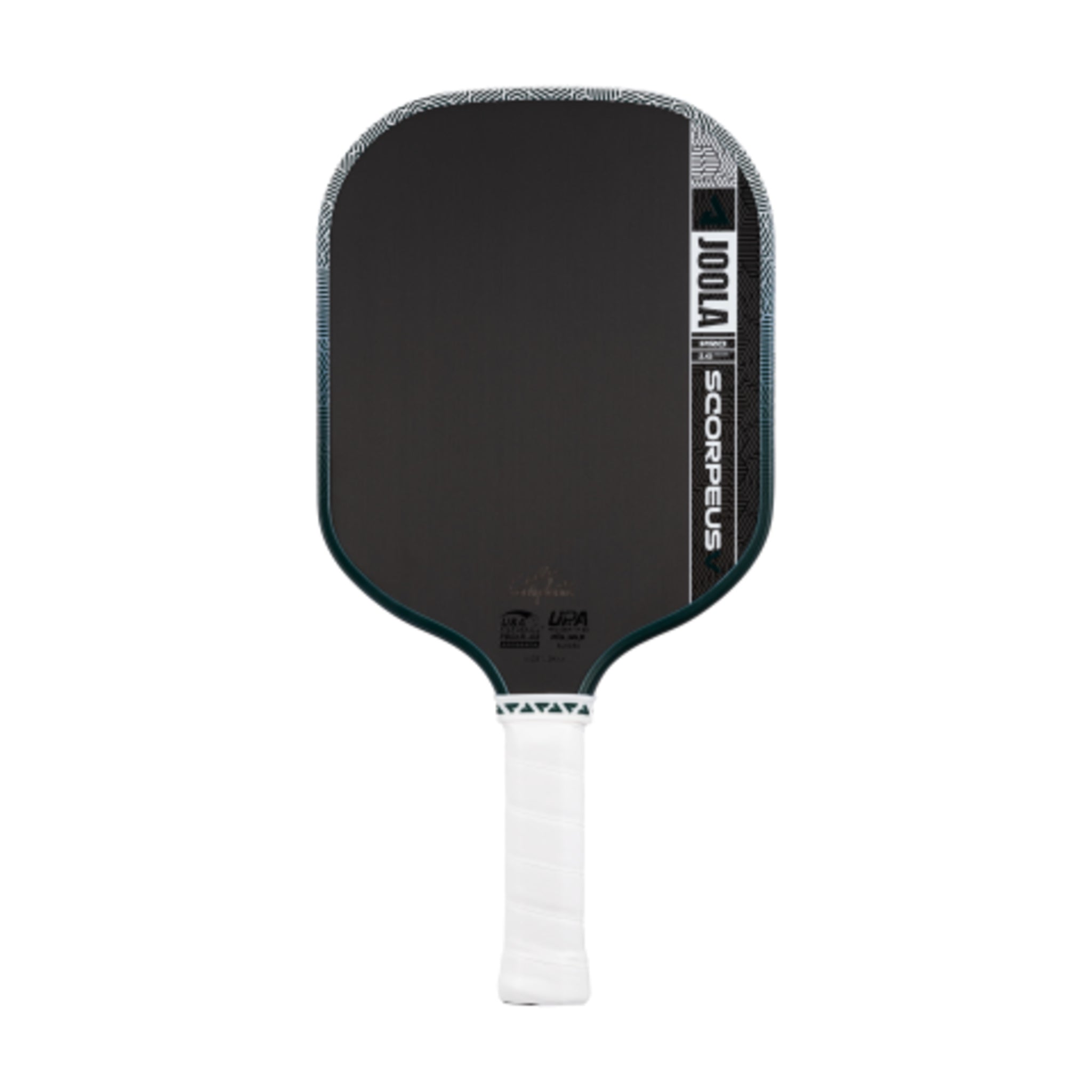 JOOLA Scorpeus Pro V Club Green pickleball paddle on a white background
