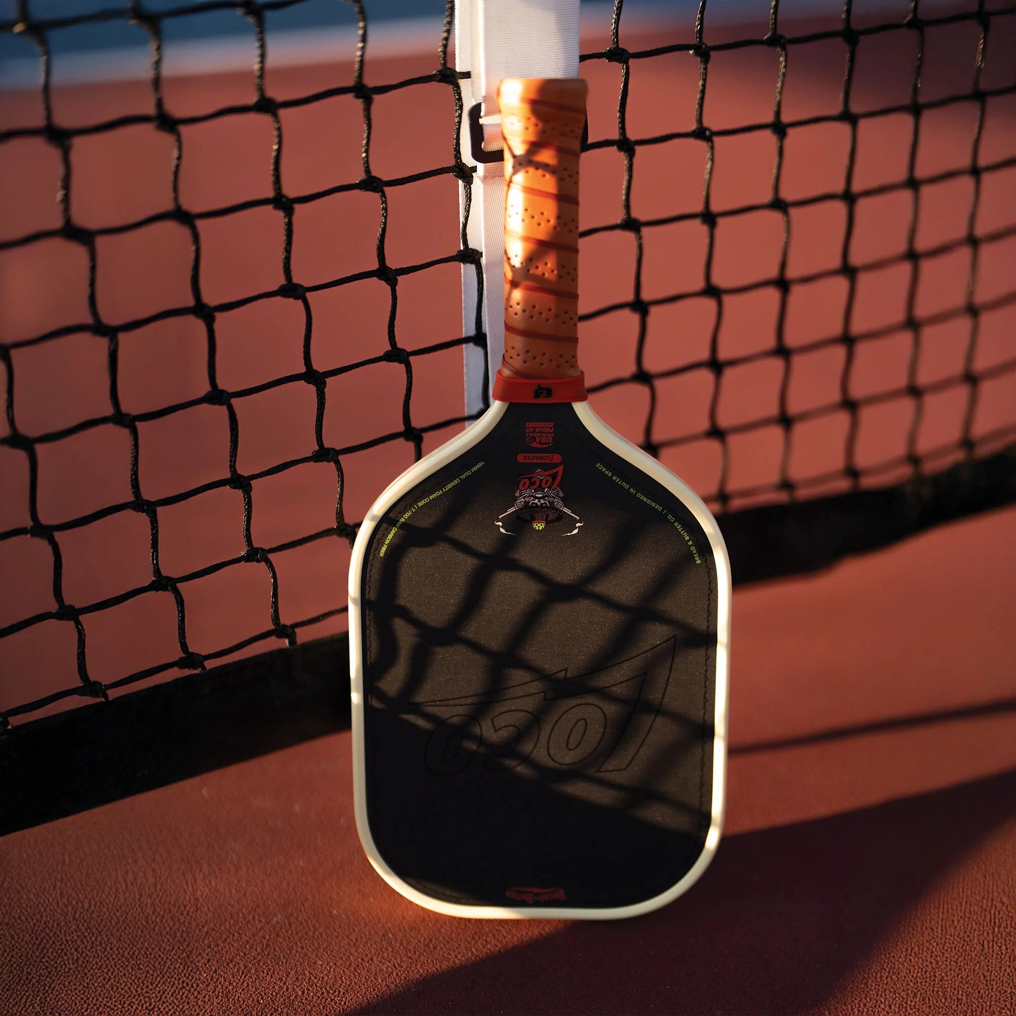Bread and Butter The Loco 16mm Pickleball Paddle - Elongated - Black