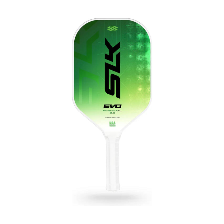SLK Evo Hybrid 2.0 XL pickleball paddle on a white background