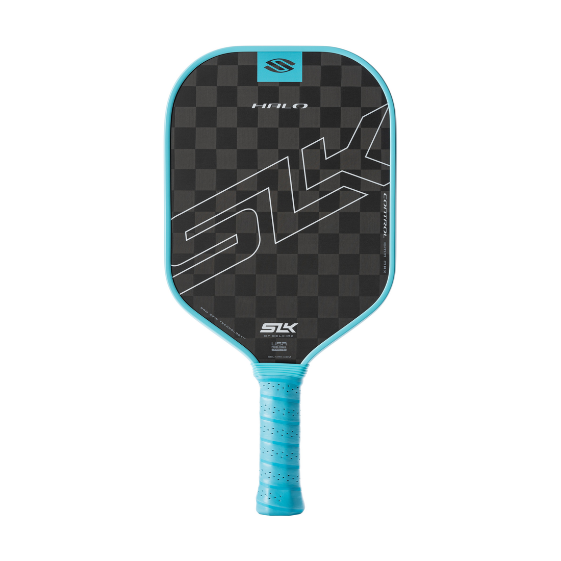 SLK HALO Control Max pickleball paddle on a white background