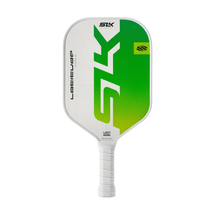SLK Latitude pickleball paddle on a white background