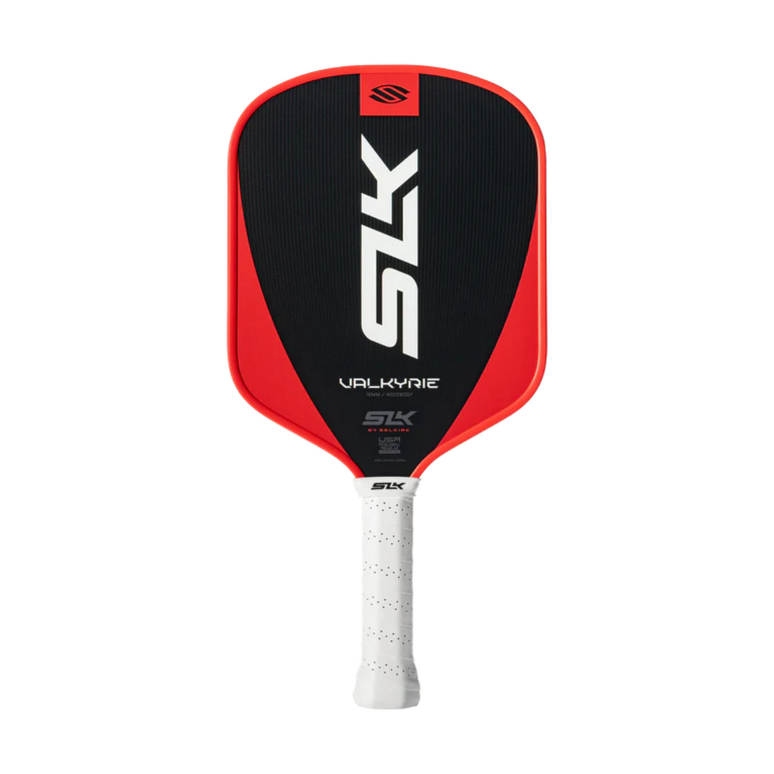 SLK Valkyrie Widebody pickleball paddle on a white background