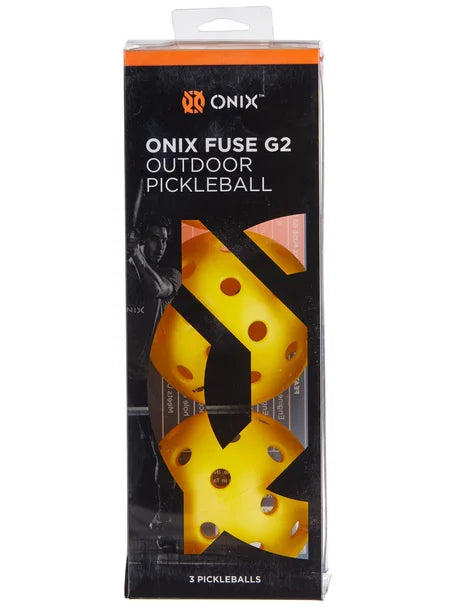 Fuse G2 Outdoor Pickleball (Pack Of Three Balls)