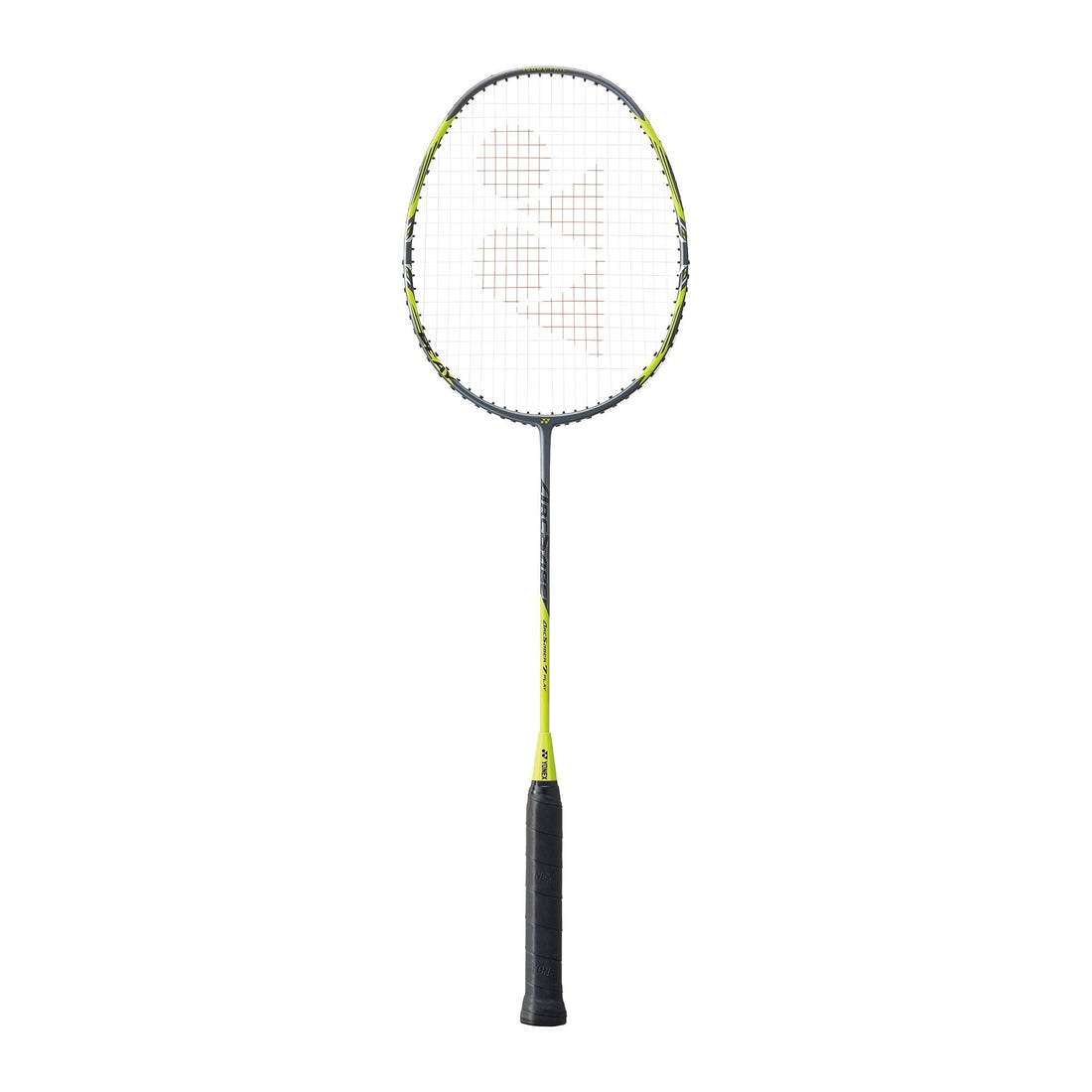 Yonex ARCSABER 7 PLAY Grey Yellow badminton racket front view