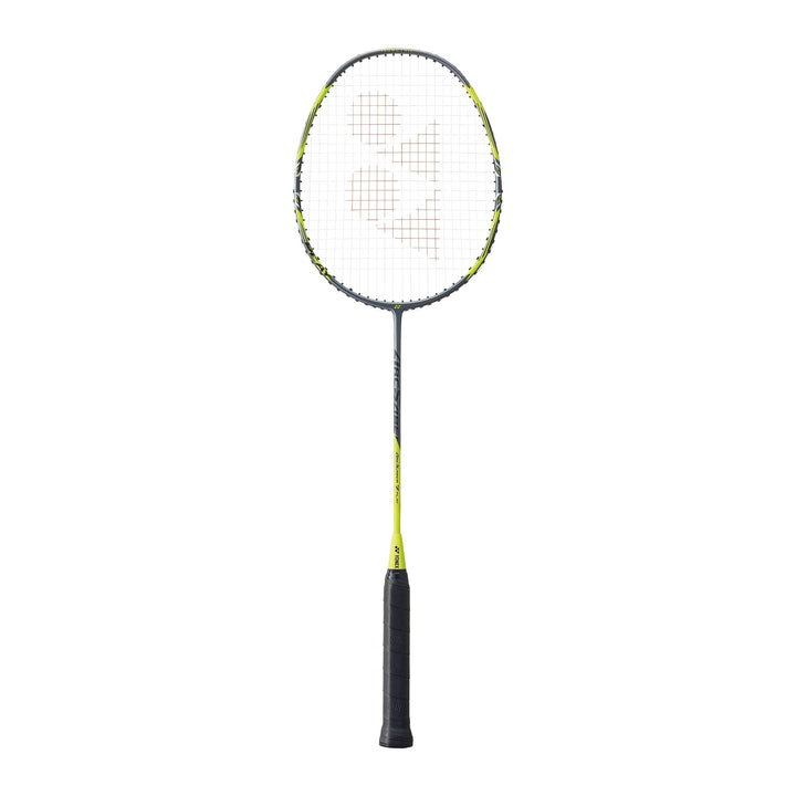 Yonex ARCSABER 7 PLAY Grey Yellow badminton racket front view