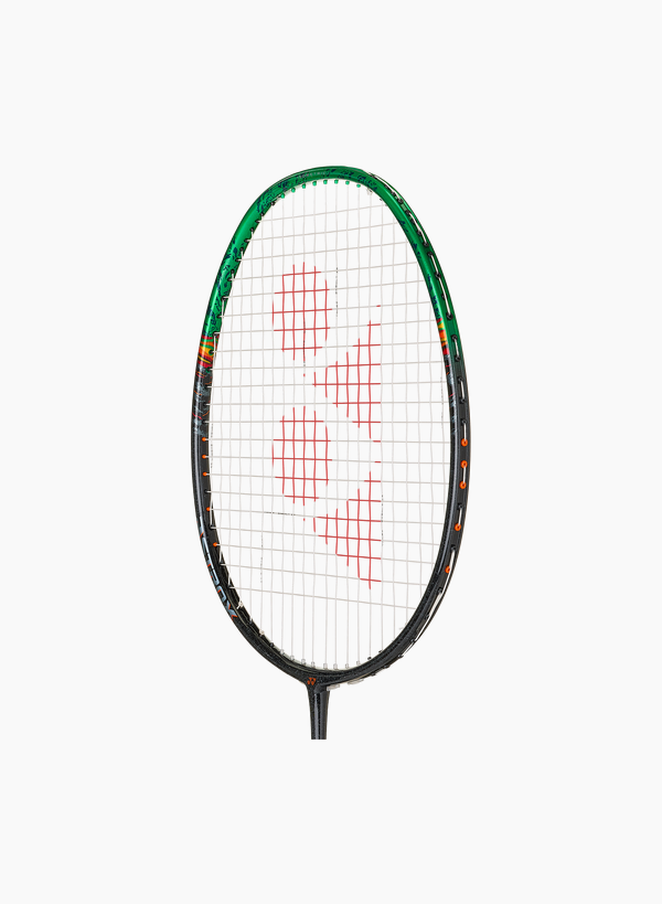 Yonex Astrox 99 Pro Black Green badminton racquet detail view