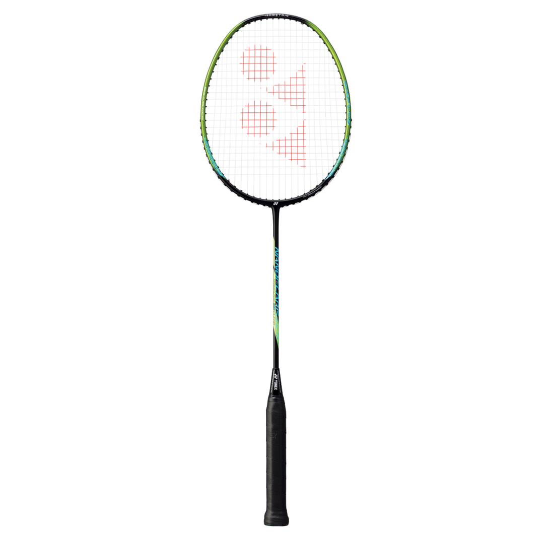 Yonex NanoFlare 001 Clear badminton racket on white background